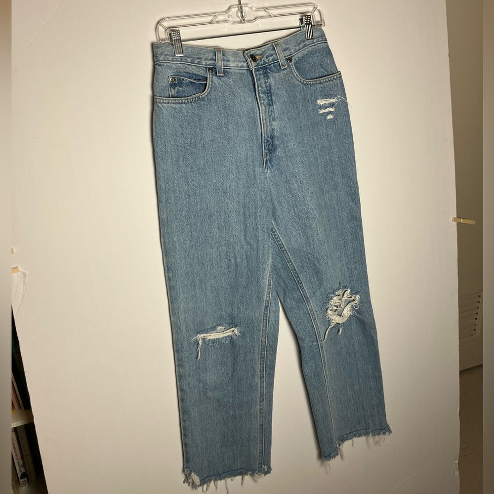Lands' End Light Blue Denim